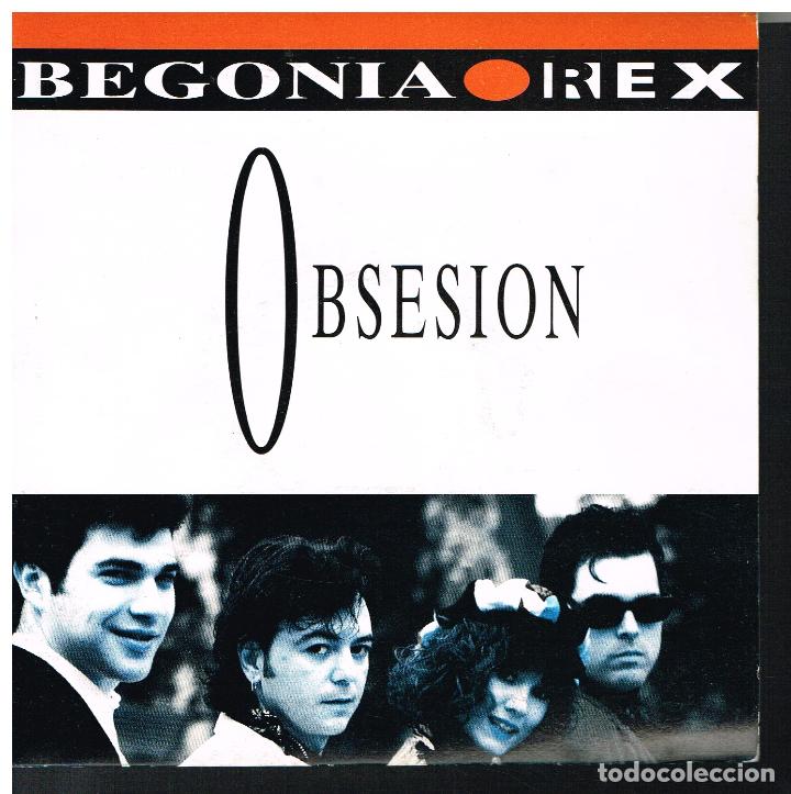Discos de vinilo: Begonia Rex - Obsesi&oacute;n - Single 1992 - Promo - Foto 1