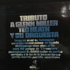 Discos de vinilo: TRIBUTO A GLENN MILLER-TED HEATH-1975-NUEVO. Lote 63974955