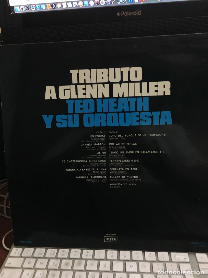 Discos de vinilo: TRIBUTO A GLENN MILLER-TED HEATH-1975-NUEVO - Foto 2