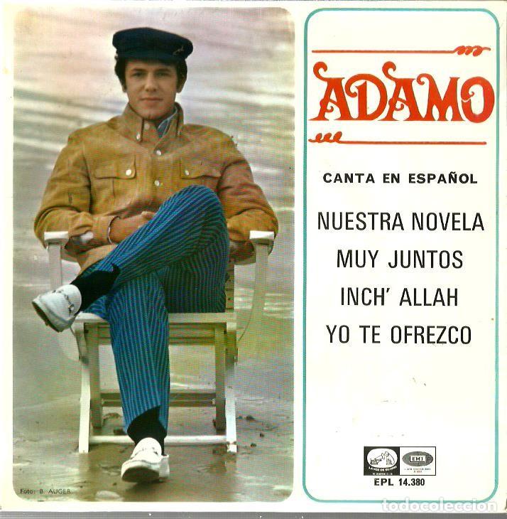 Discos de vinilo: EP ADAMO CANTA EN ESPA&Ntilde;OL ( COMPLETAMENTE NUEVO !!!!) - Foto 1