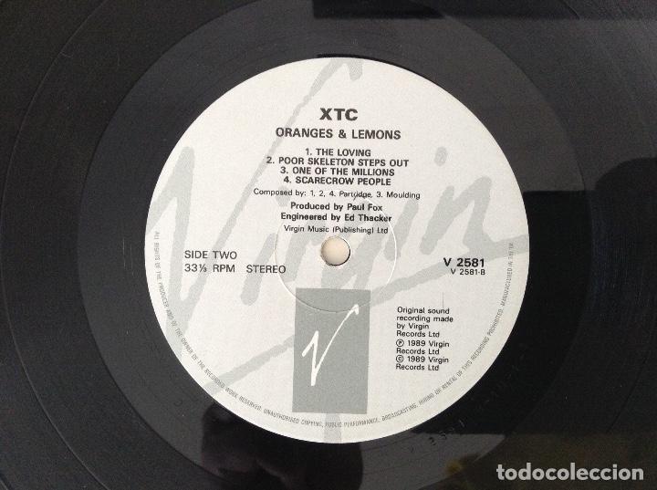 Xtc Oranges Lemons Lp Solo Vinilo Sold At Auction