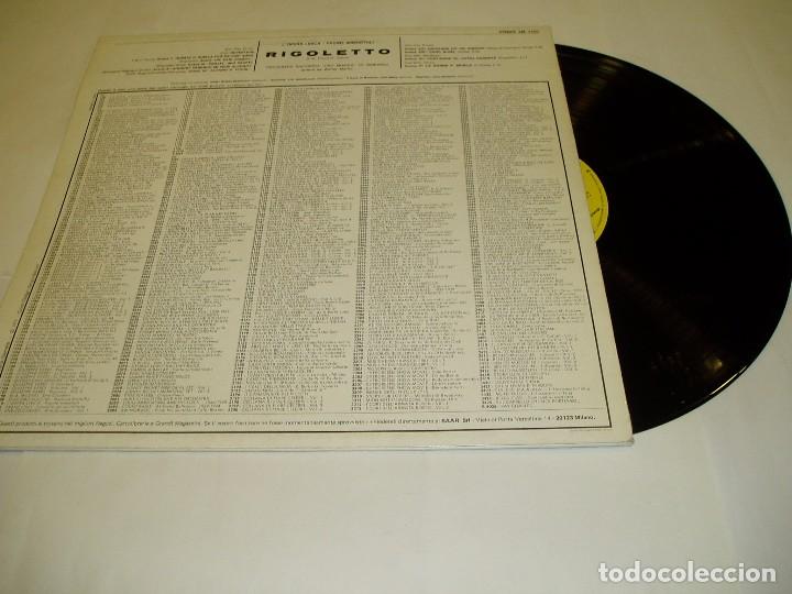 Discos de vinilo: RIGOLETTO G.VERDI 1971 LP-C - Foto 2