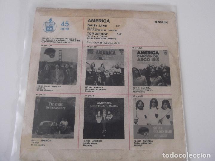 Discos de vinilo: AMERICA - DAISY JANE - Foto 2
