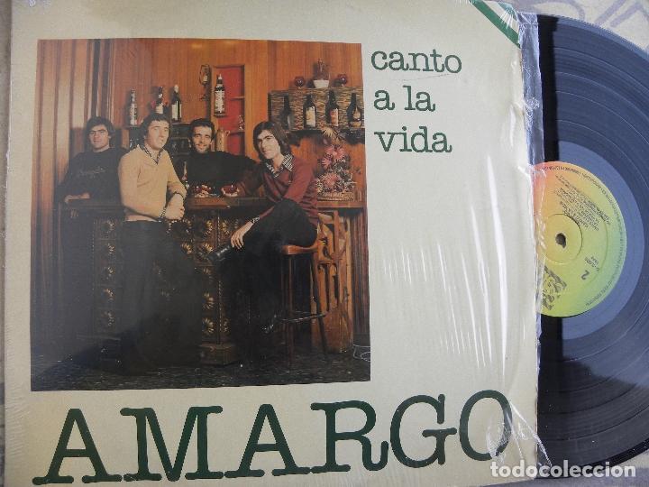 Discos de vinilo: AMARGO -CANTO A LA VIDA -LP 1980 - Foto 1
