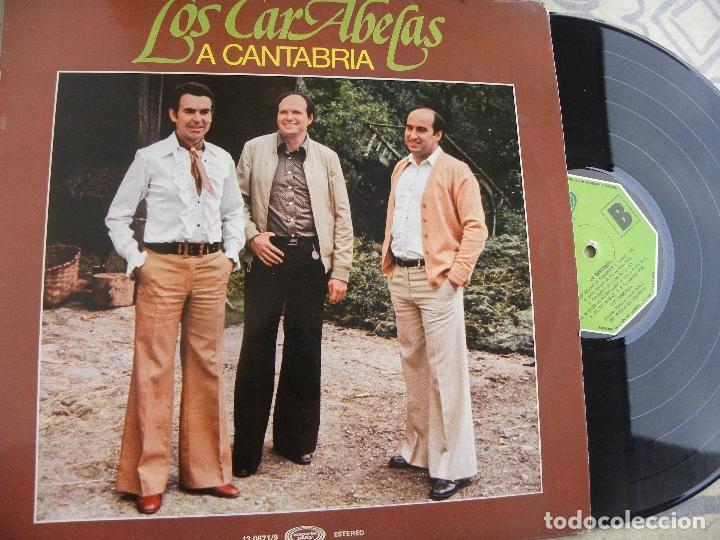Discos de vinilo: LOS CARABELAS -A CANTABRIA LP 1978 - Foto 1
