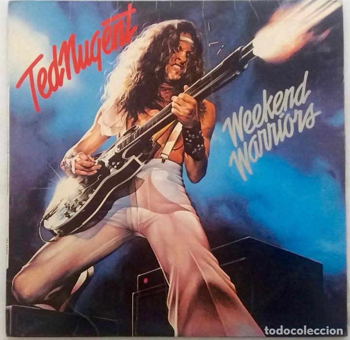 Discos de vinilo: TED NUGENT, WEEKEND WARRIORS - LP ESPA&Ntilde;A - Foto 1