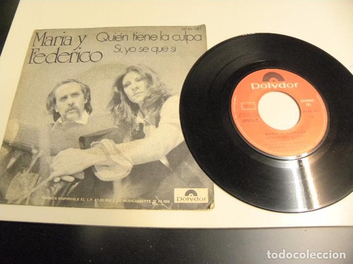 Discos de vinilo: MARIA Y FEDERICO - Foto 1