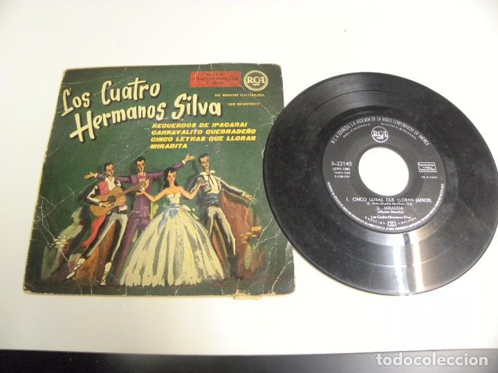 Discos de vinilo: LOS CUATRO HERMANOS SILVA - Foto 1