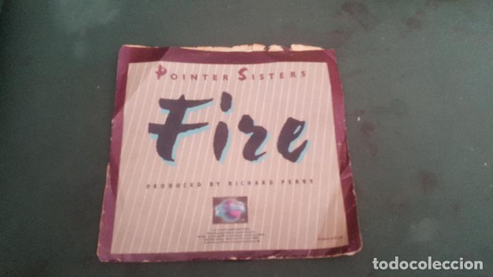 Discos de vinilo: POINTER SISTERS. FIRE. - Foto 2
