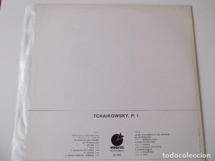 Discos de vinilo: TCHAIKOWSKY - El lago de los cisnes / La bella durmiente del bosque - Foto 2