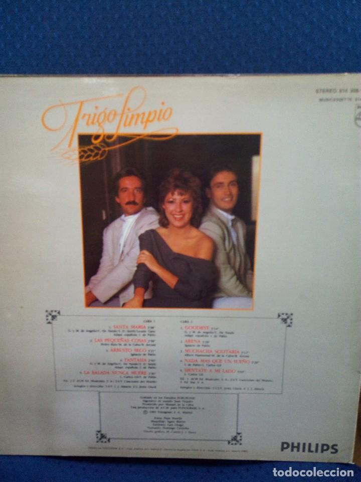 Discos de vinilo: TRIGO LIMPIO  COMO UN SUE&Ntilde;O LP - Foto 2