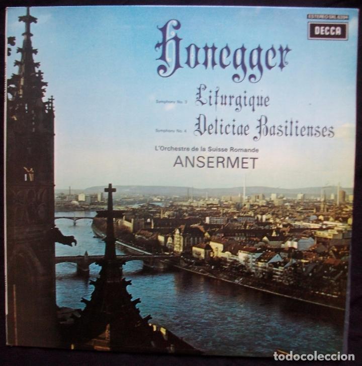 Discos de vinilo: SXL 6394 - Honegger - Ansermet - NM - Foto 1