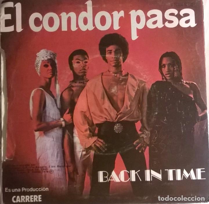 Discos de vinilo: Back In Time, El Condor Pasa, Odeon-10 C 006-061.327 - Foto 2