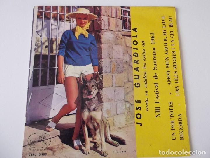 Discos de vinilo: JOSE GUARDIOLA - Un per totes - Foto 1