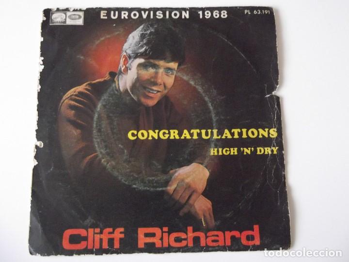 Discos de vinilo: CLIFF RICHARD - Congratulations - Foto 1
