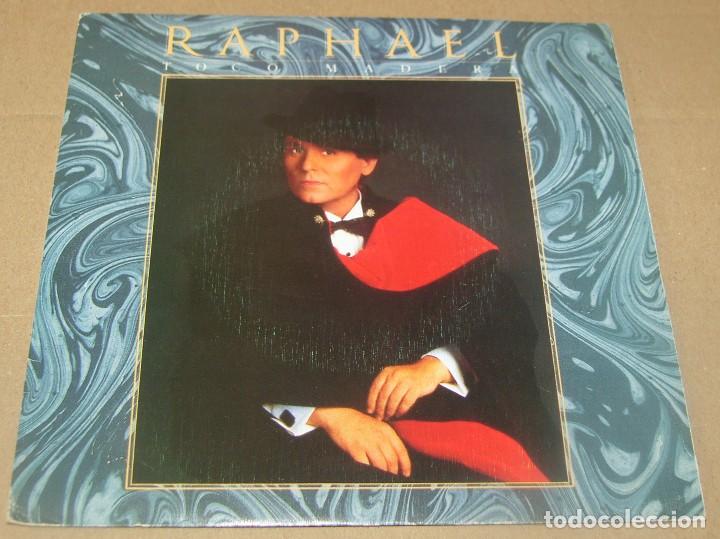 Discos de vinilo: RAPHAEL - toco madera + no me puedo quejar - CBS 1988 - Foto 1