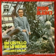 Discos de vinilo: PINO MANCI (SINGLE 1971) UN CASTILLO EN LA ARENA. Lote 64360983