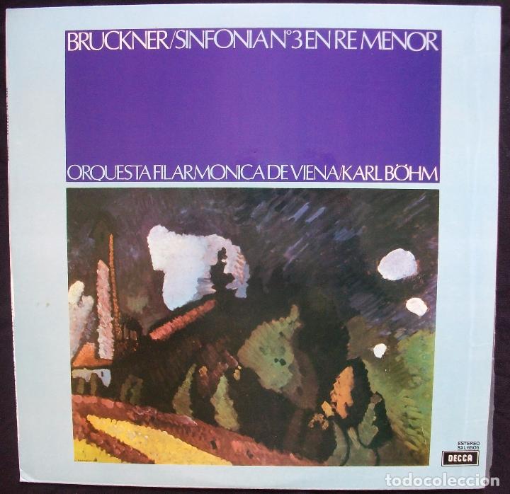 Discos de vinilo: SXL 6505 - Bruckner - No.3 - B&ouml;hm - Impecable! - Foto 1