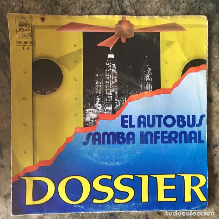 Discos de vinilo: DOSSIER - EL AUTOBUS / SAMBA INFERNAL . 1986 TRANVIA - Foto 1