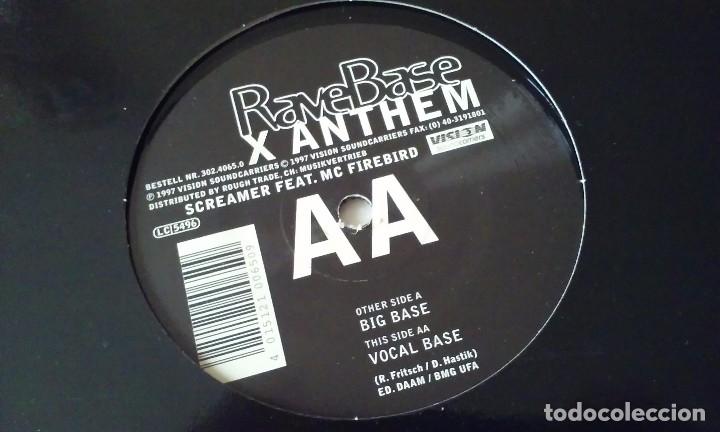 Discos de vinilo: Screamer - The Rave Base X Anthem - 1997 - Foto 1