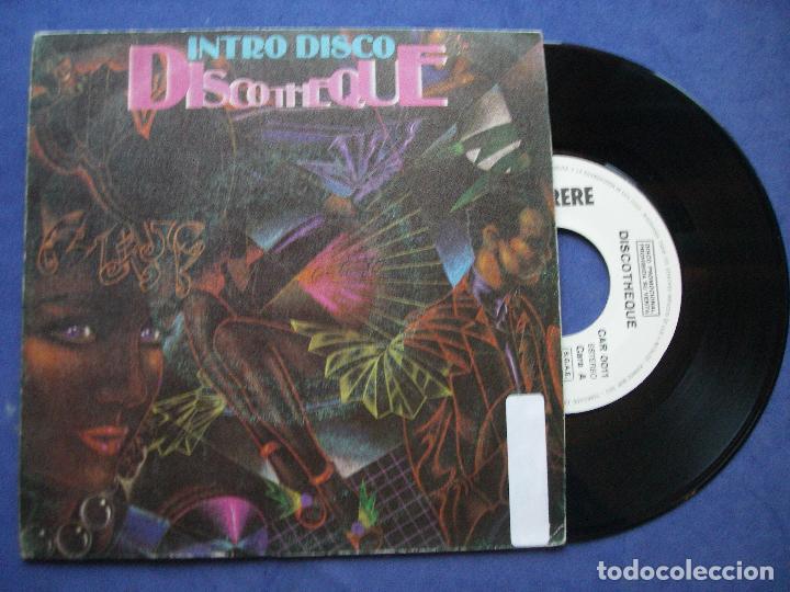Discos de vinilo: DISCOTHEQUE  INTRO DISCO   SINGLE SPAIN 1975 PDELUXE - Foto 1
