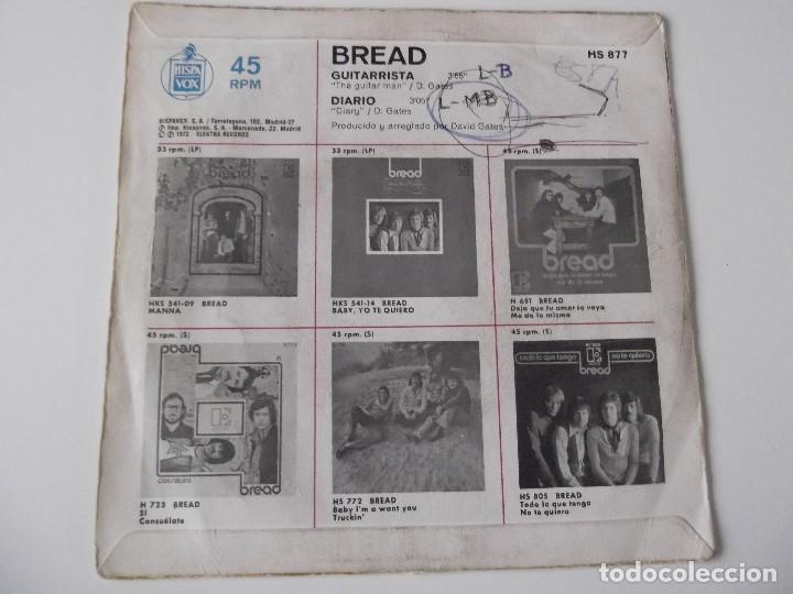 Discos de vinilo: BREAD - Guitarrista - Foto 2