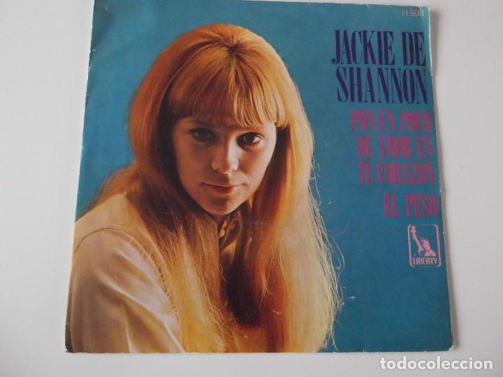 Discos de vinilo: JACKIE DE SHANNON - Pon un poco de amor en tu coraz&oacute;n - Foto 1