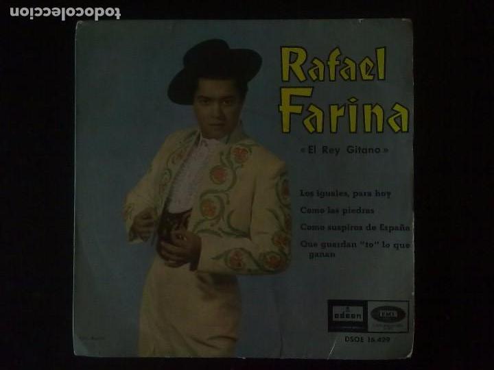 Discos de vinilo: RAFAEL FARINA - EL REY GITANO - Foto 1