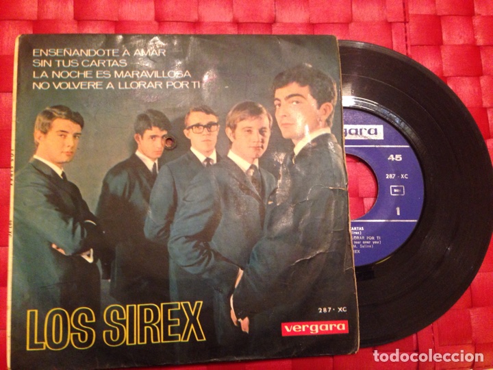 Discos de vinilo: Single &rdquo;LOS SIREX&rdquo; edic., a&ntilde;o 1965 - Foto 1