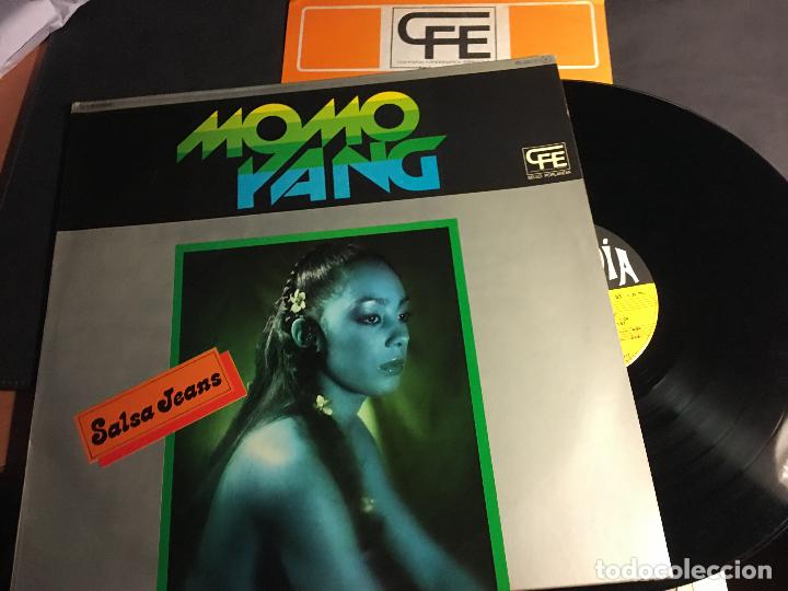 Discos de vinil: MOMO YANG (SALSA JEANS) LP ESPA&Ntilde;A 1978 PROMO INCLUYE HOJA PROMOCIONAL (B-15)