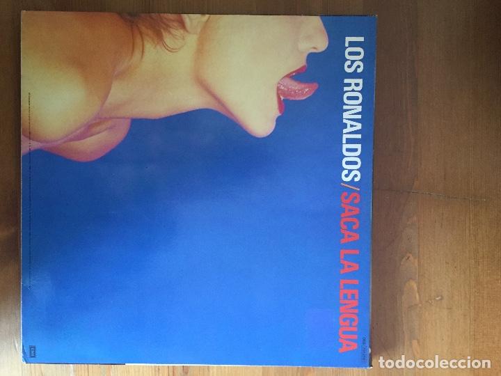 Disques de vinyle: LOS RONALDOS-SACA LA LENGUA / LP 1988