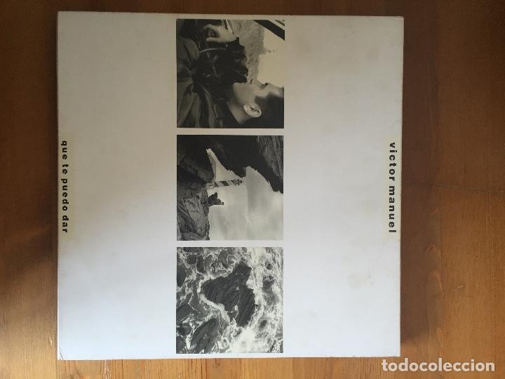 Discos de vinil: VICTOR MANUEL - QUE TE PUEDO DAR / LP 1984