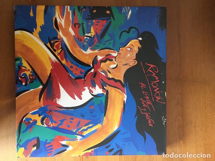 Disques de vinyle: RAMONCIN - AL LIMITE VIVO Y SALVAJE / DOBLE LP 1990