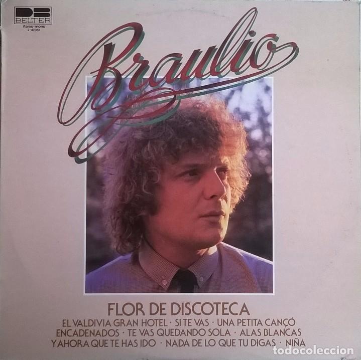 Discos de vinilo: (LP) Braulio, Flor De Discoteca, DB Belter-2-47.051 - Foto 1