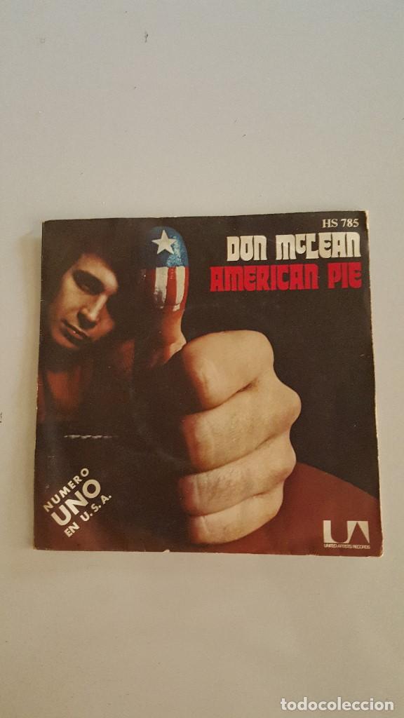 Discos de vinilo: DON MACLEAN -- AMERICAN PIE -1972 - Foto 1