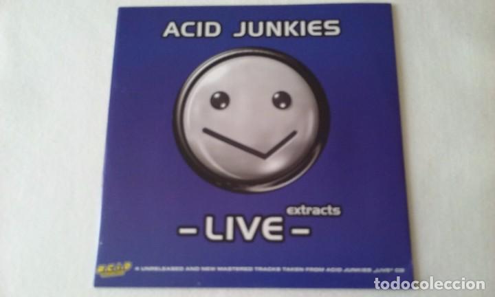 Discos de vinilo: Acid Junkies - LIVE (Extracts) - 2002 - Foto 1