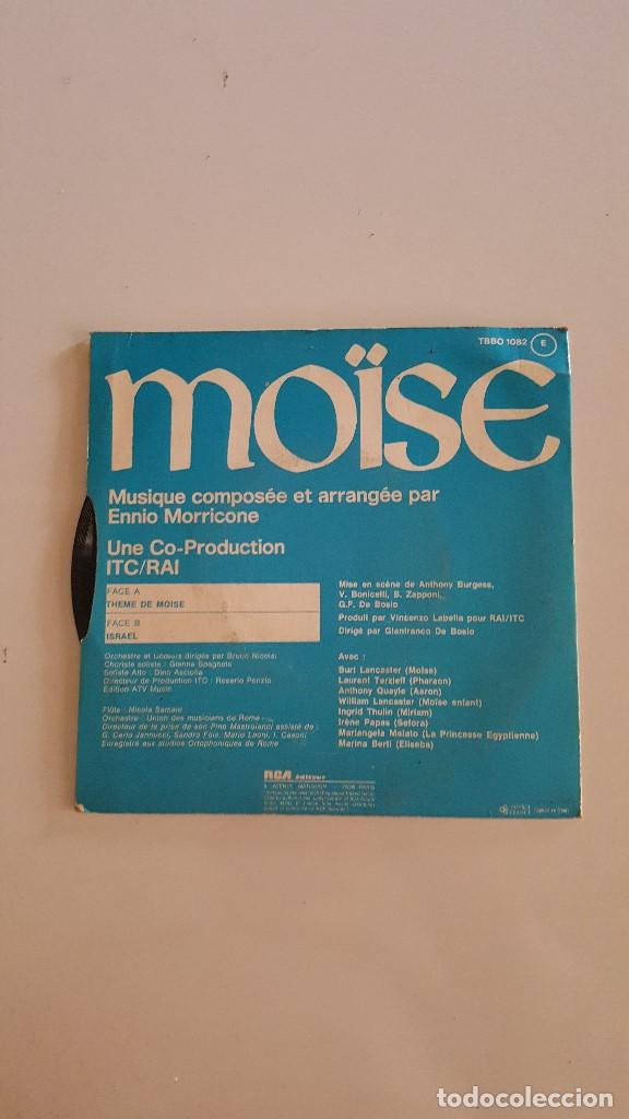 Discos de vinilo: MOISE - ENNIO MORRICONE - Foto 2