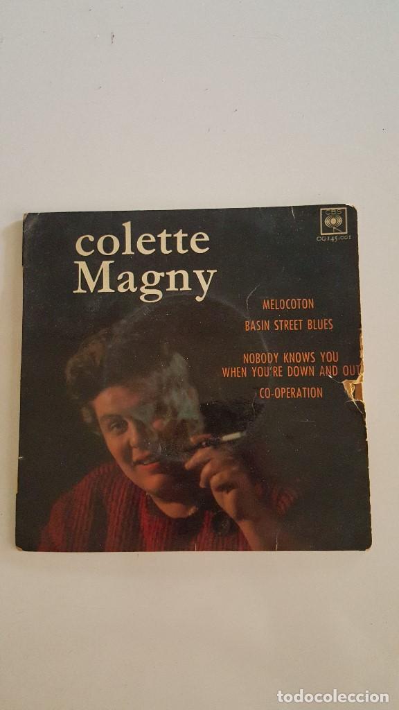 Discos de vinilo: Colette Magny &lrm;&ndash; Melocoton / Co-Op&eacute;ration   1971 - Foto 1