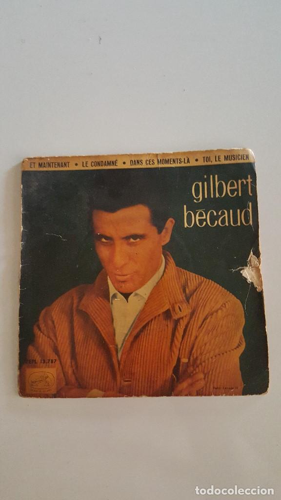 Discos de vinilo: GILBERT BECAUD - Foto 1