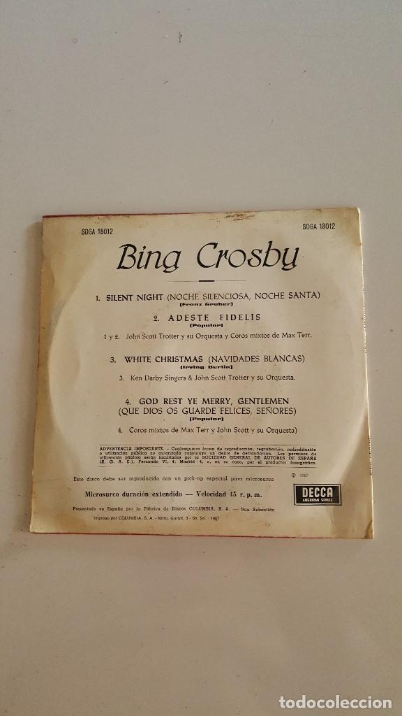 Discos de vinilo: BING CROSBY  -  1967 - Foto 2
