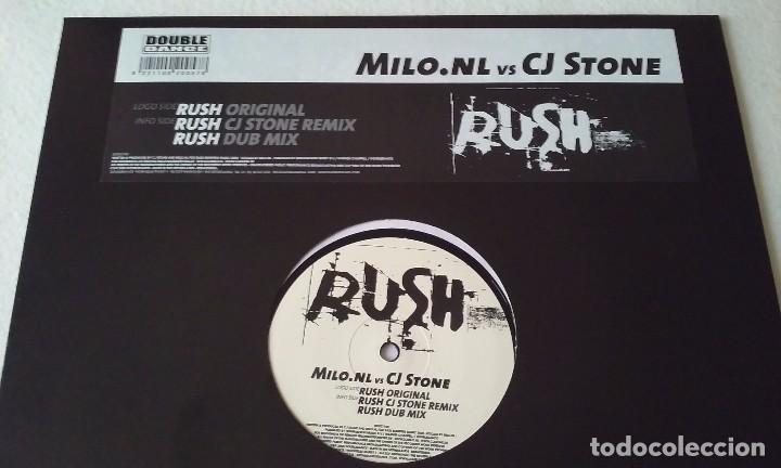Discos de vinilo: Milo.NL vs CJ Stone - Rush - 2005 - Foto 1