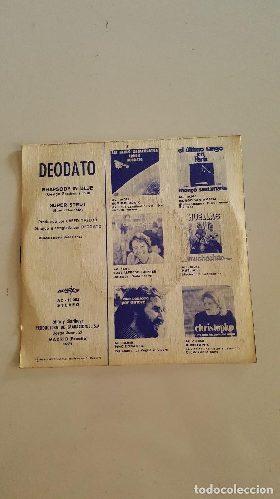 Discos de vinilo: Deodato &lrm;&ndash; Rhapsody In Blue / Super Strut - Foto 2