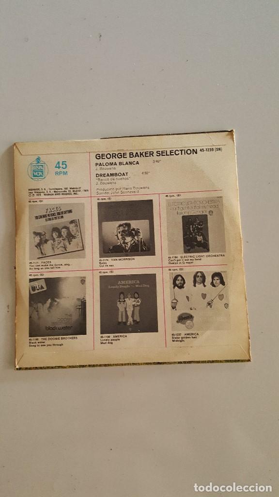 Discos de vinilo: George Baker Selection &lrm;&ndash; Paloma Blanca  1975 - Foto 2