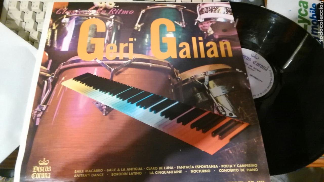 Discos de vinilo: Geri galian lp clasicos en ritmo u.s.a. - Foto 1