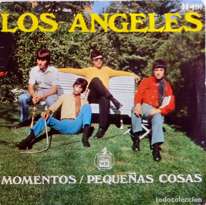 Discos de vinilo: LOS &Aacute;NGELES, MOMENTOS. SINGLE - Foto 1