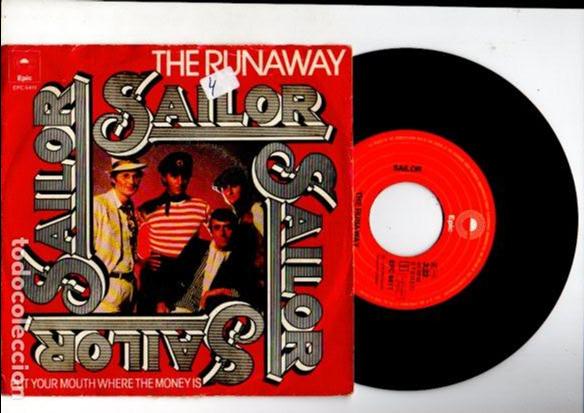 Discos de vinilo: SAILOR - THE RUNAWAY - EPIC 6411 / 1978 - Foto 1
