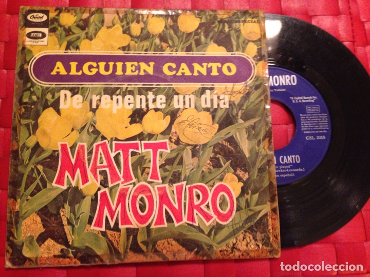 Discos de vinilo: Single/Vinilo &rdquo; MATT MONRO &rdquo; - Foto 1
