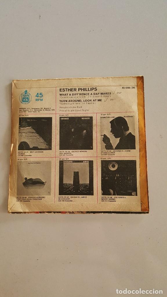 Discos de vinilo: Esther Phillips &lrm;&ndash; What A Diffrence A Day Makes   1975 - Foto 2