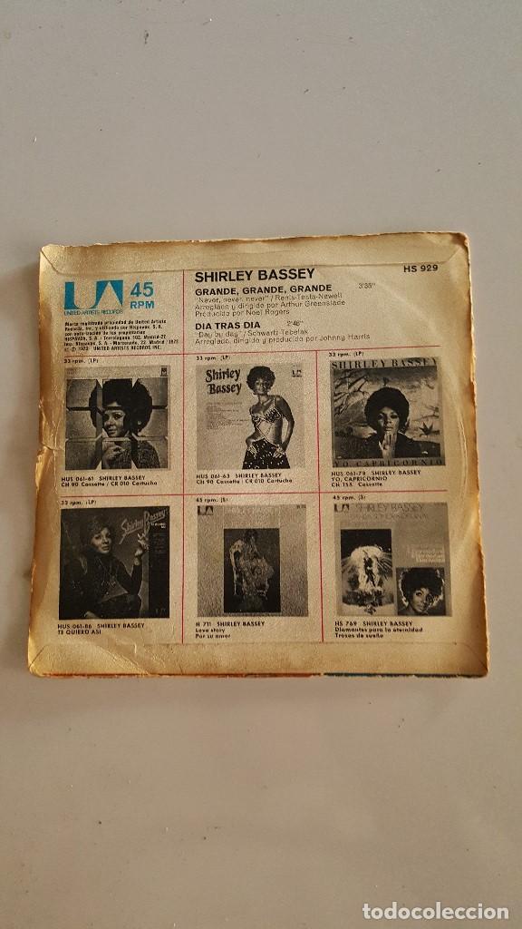 Discos de vinilo: Shirley Bassey ?&ndash; Never, Never, Never  1973 - Foto 2