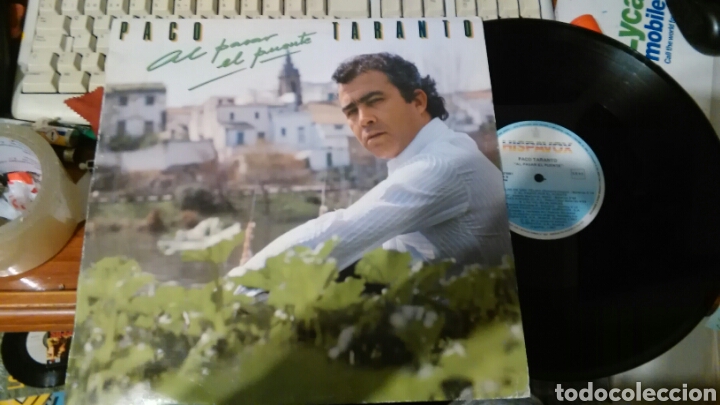 Discos de vinilo: Paco taranto lp al pasar el puente 1987 - Foto 1